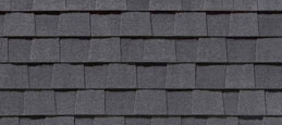 Charcoal Black Architectural Shingle